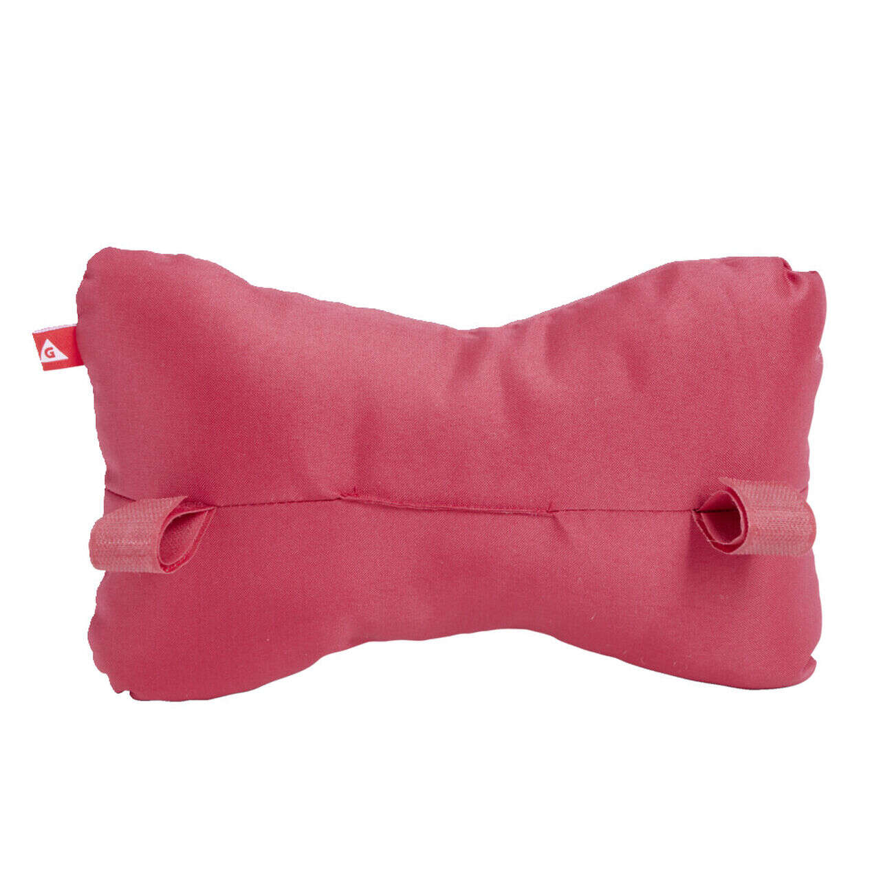 Coussin de tête pour fauteuil Urban uni rouge 15x25cm