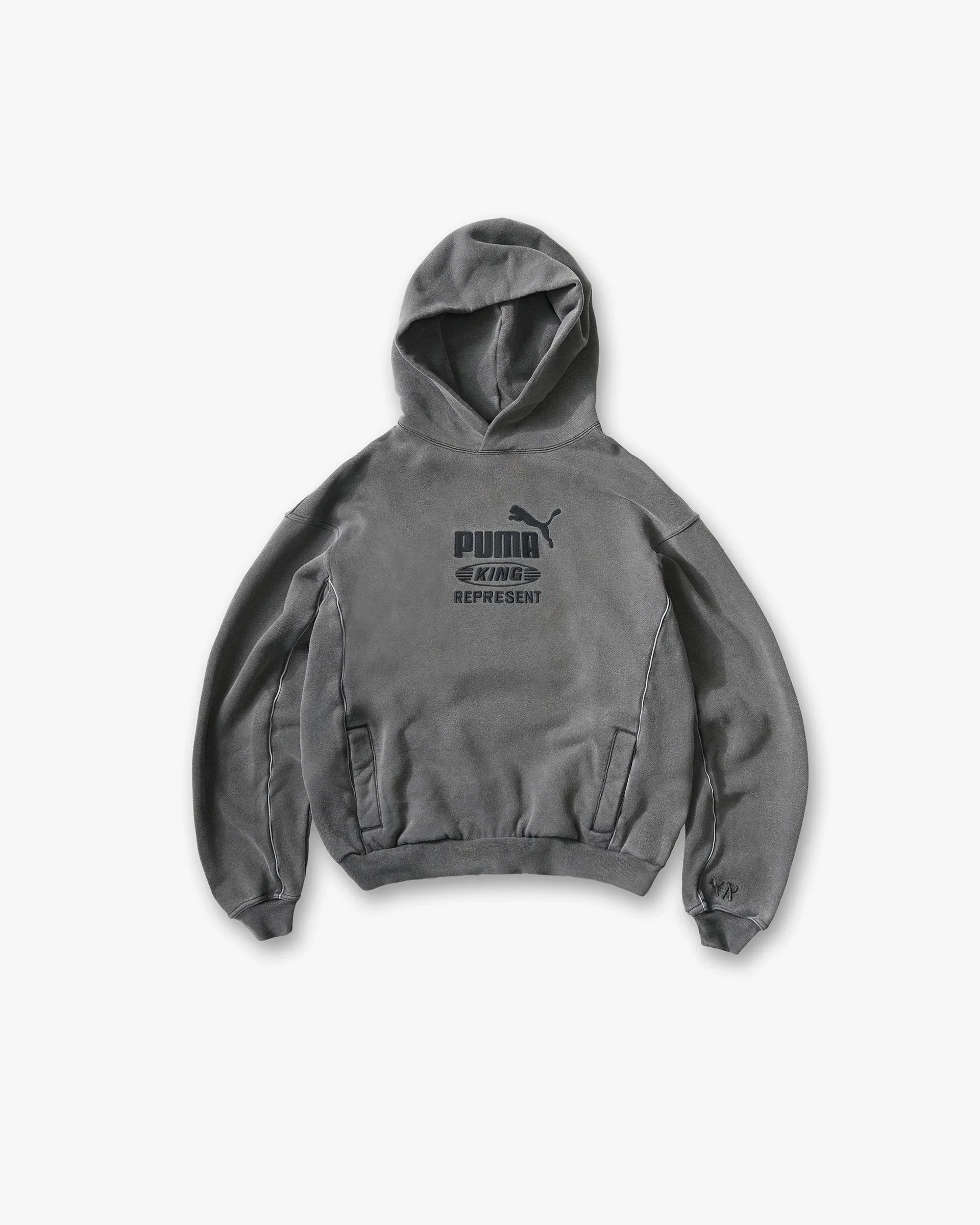 Represent X Puma Graphic Hoodie - Dark Grey