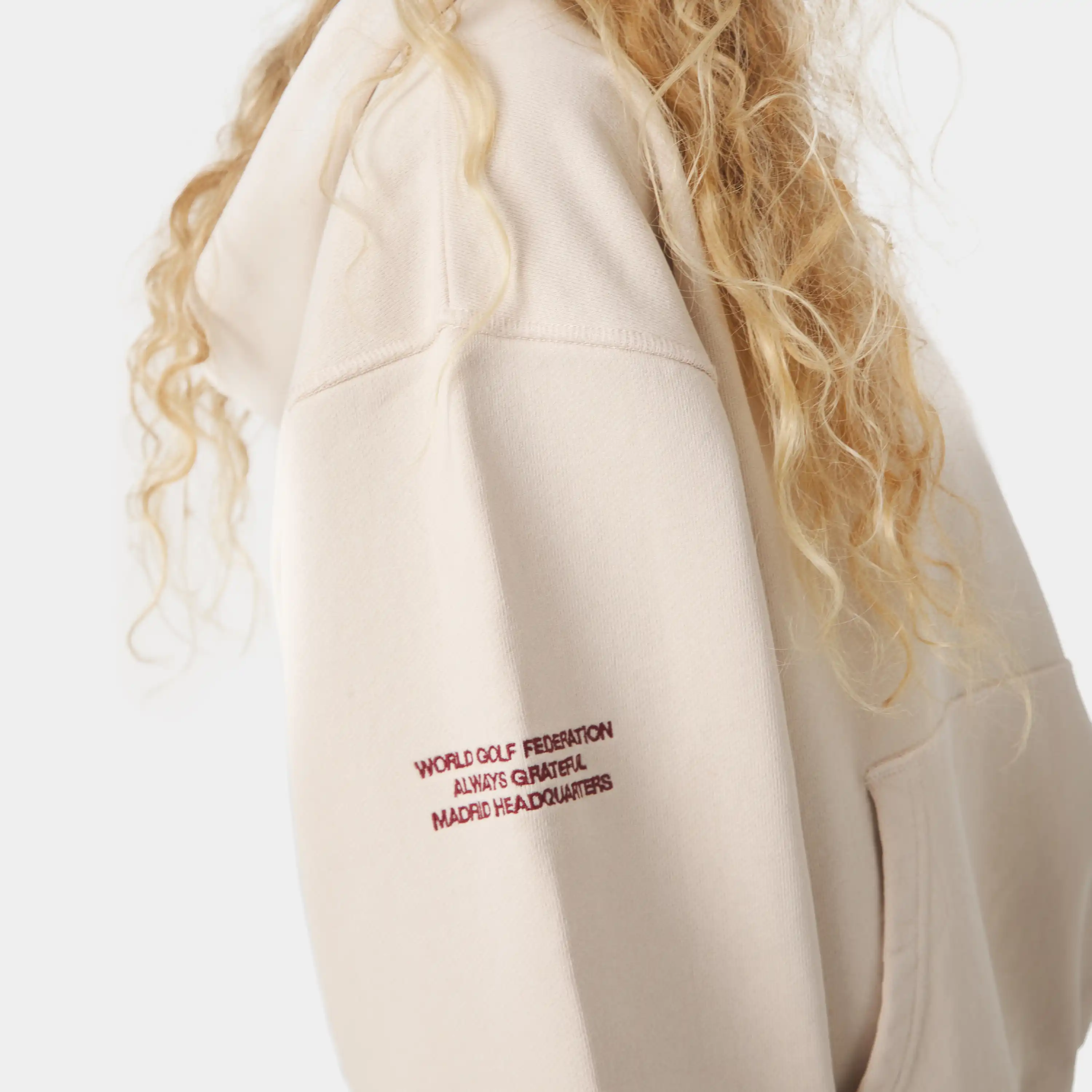 Dotti Off Sand Oversized Hoodie