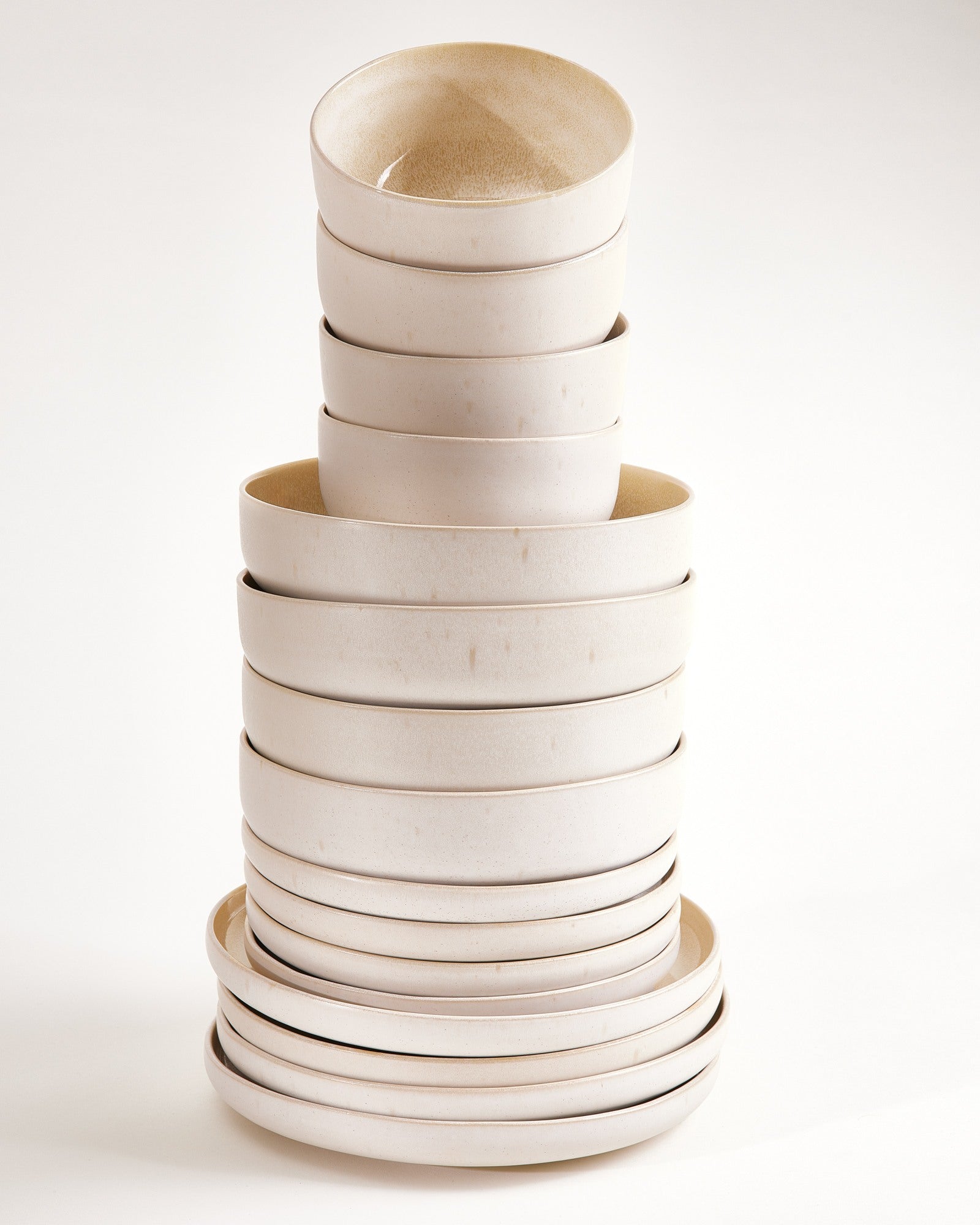 LOROSA - TABLEWARE SET MODERN SAND 16 PIECES