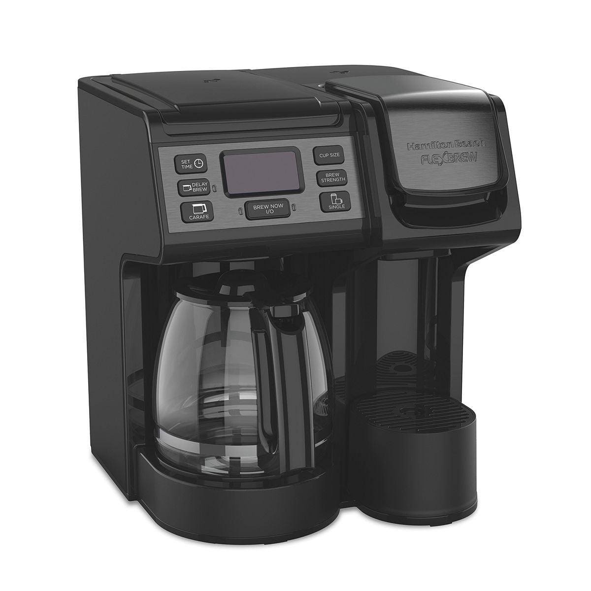 Hamilton Beach FlexBrew Trio Coffee Maker, Black