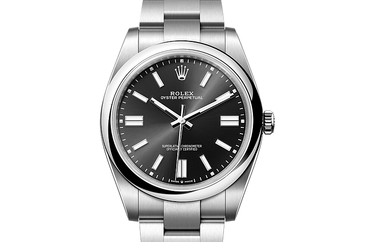 [Super Clone]R124300 Oyster-Perpetual Bright Black - New