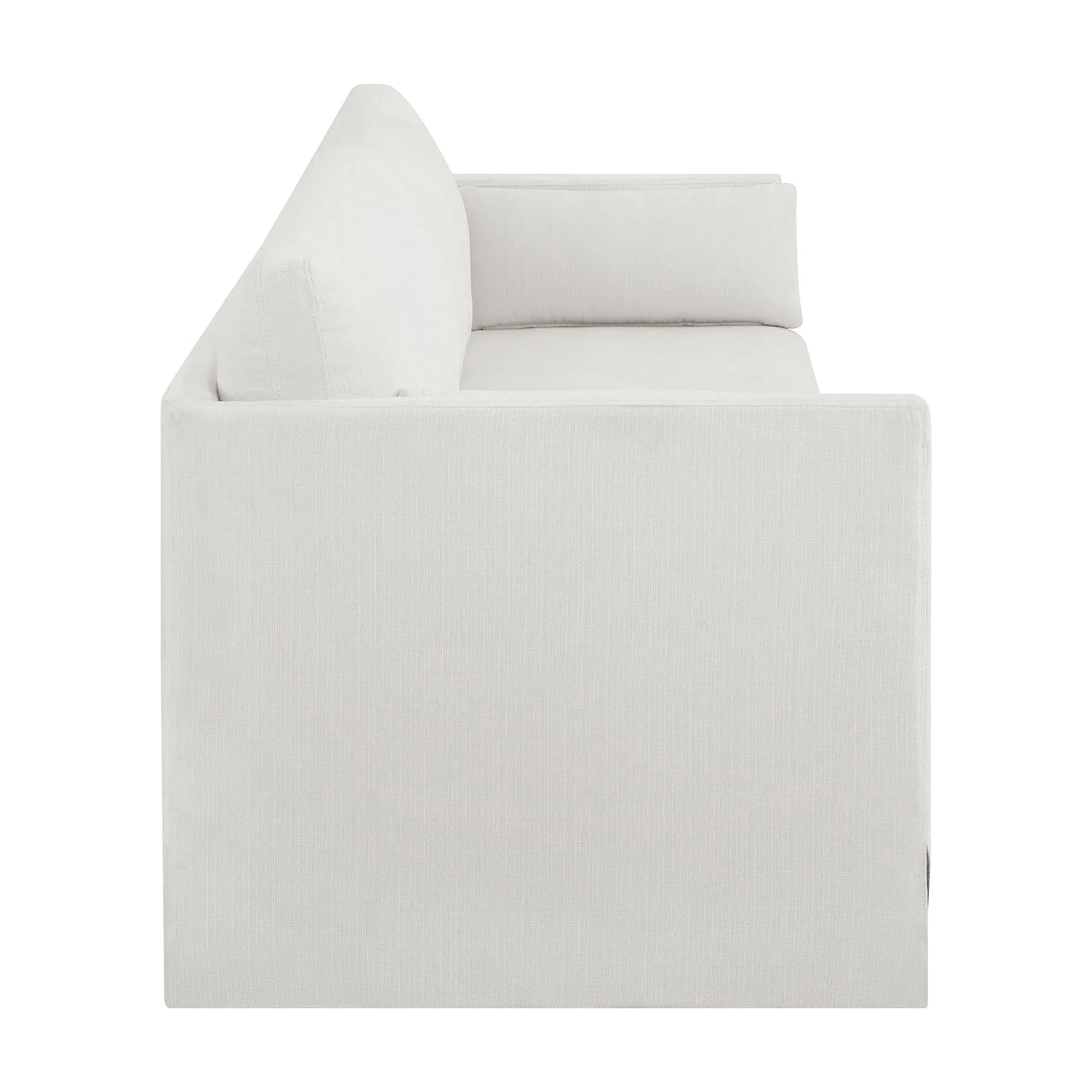 Better Homes & Gardens Waylen Slipcover Sofa, Cream, by Dave & Jenny Marrs