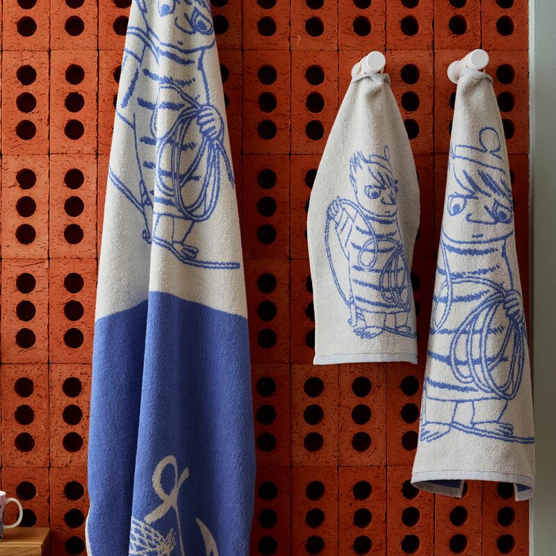 Mummi håndkle 50x70 cm Tootikki blå