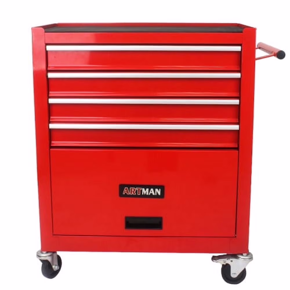 ARTMAN 4 Drawers Rolling Tool Cart With Wheels,Metal Tool Chest Garage Storage Cabinet,Removable Toolbox Organizer for Workshop, Garage