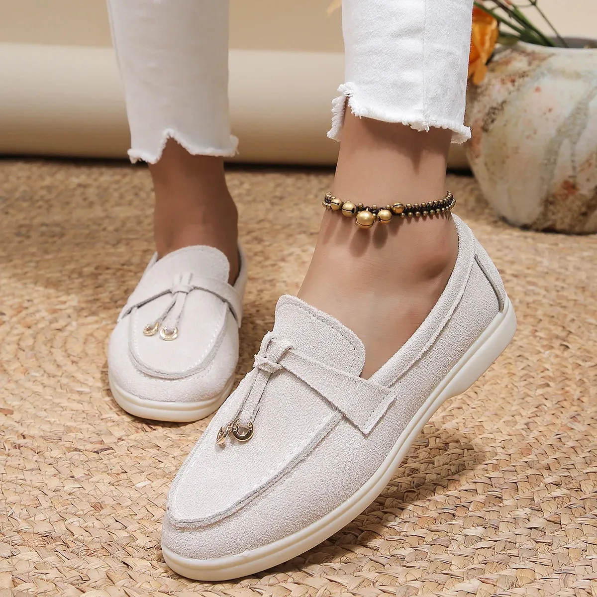 Sophie Paris | Mocassins Confortables de Luxe en Daim