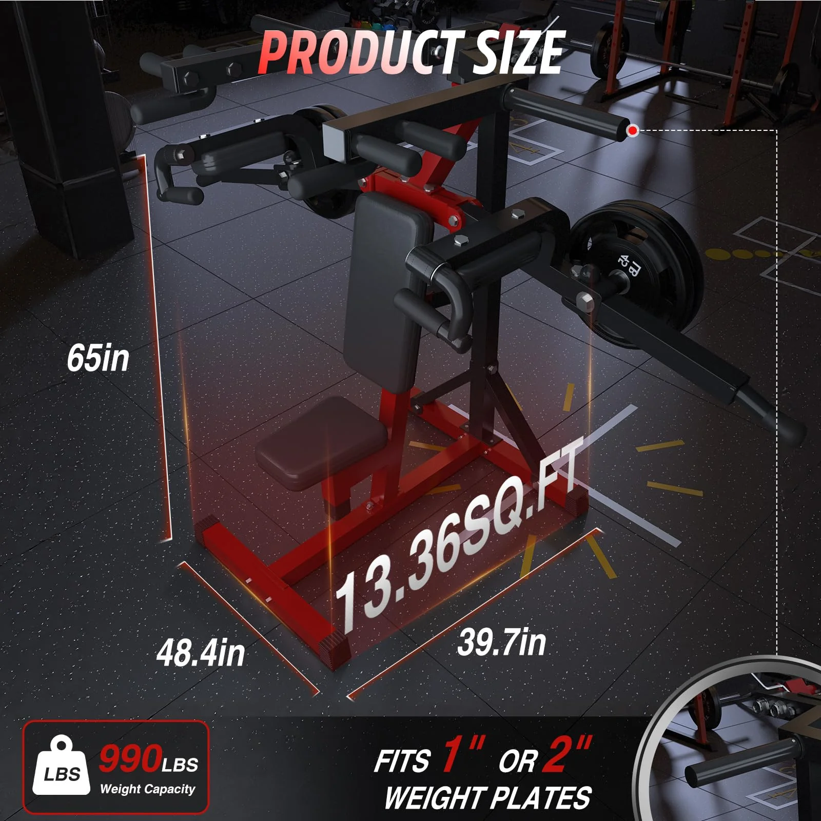 AECOJOY Deltoid and Shoulder Press Machine, 3-in-1 Shoulder-Specific Machine with Shoulder Press, Lateral Raise & Reverse Fly