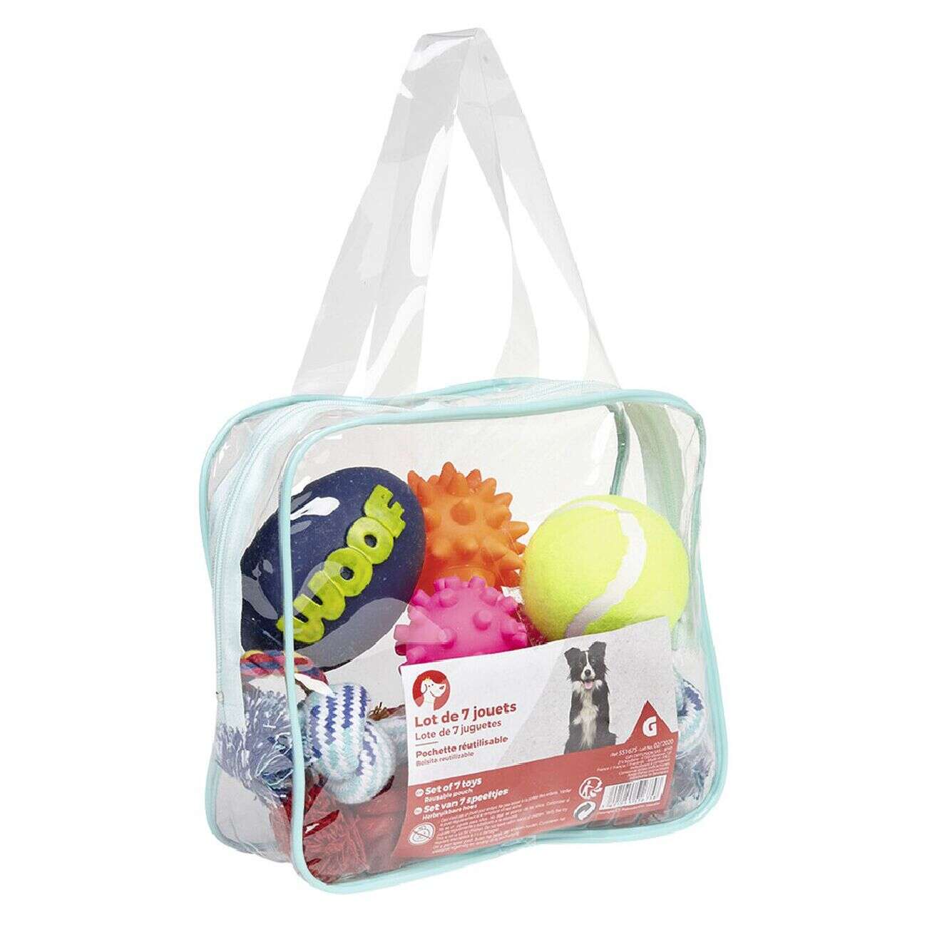 Jouet pour chien x 7