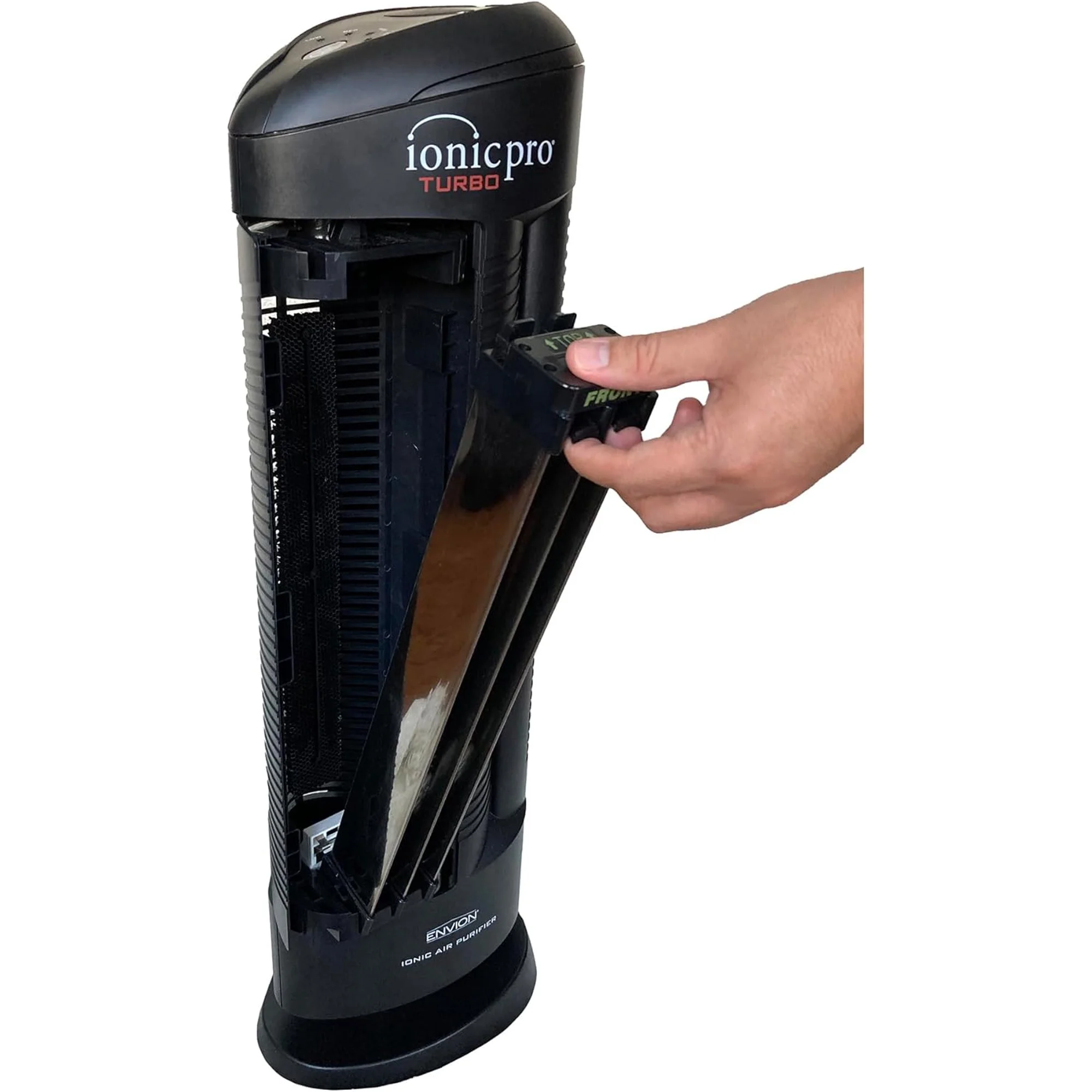 Ionic Pro Turbo (TA550) Ionic Air Purifier Tower for Home, Quiet Ionic Filterless Design, Covers Up to 500 Sq. Ft., Removes Odors, Smoke, Dust, and Allergens - Image 3