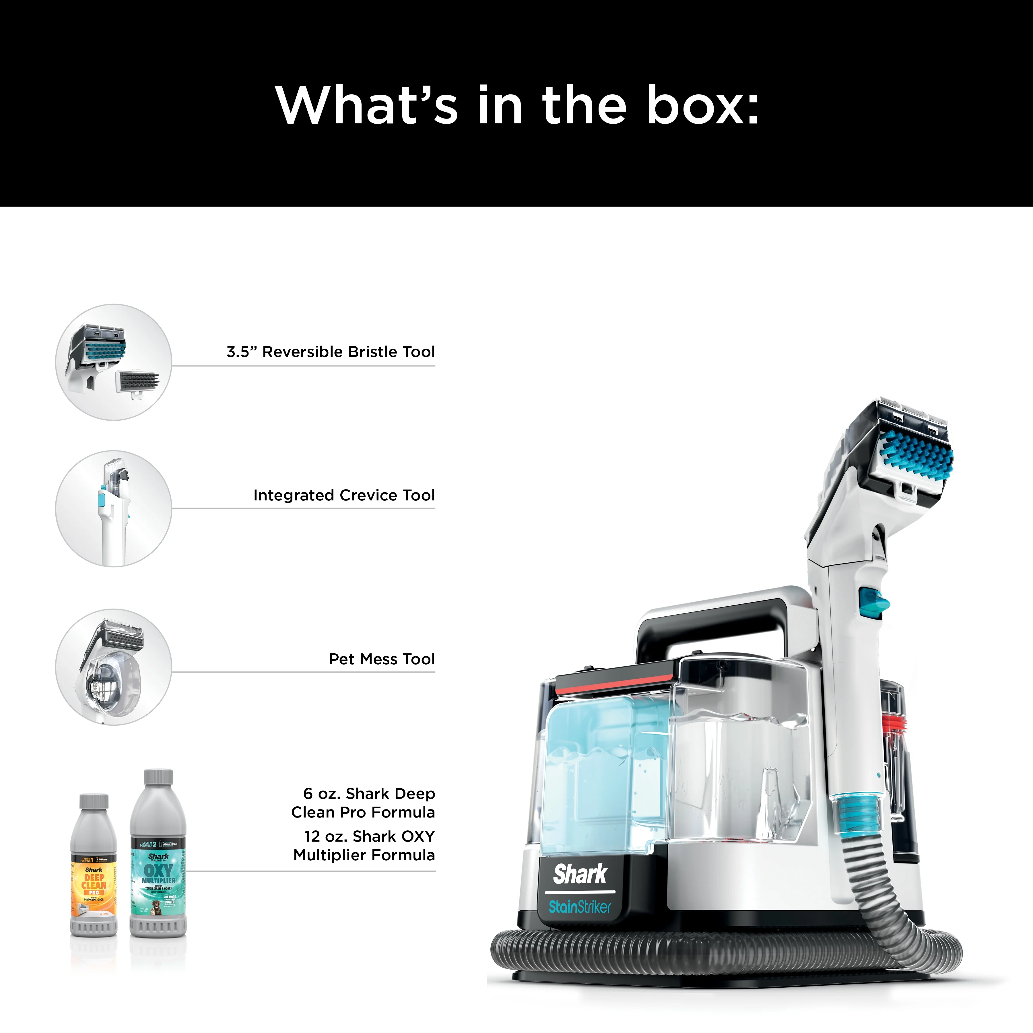 StainStriker Portable Carpet Upholstery Cleaner Spot, Stain, Odor Eliminator, PX201 - Image 4