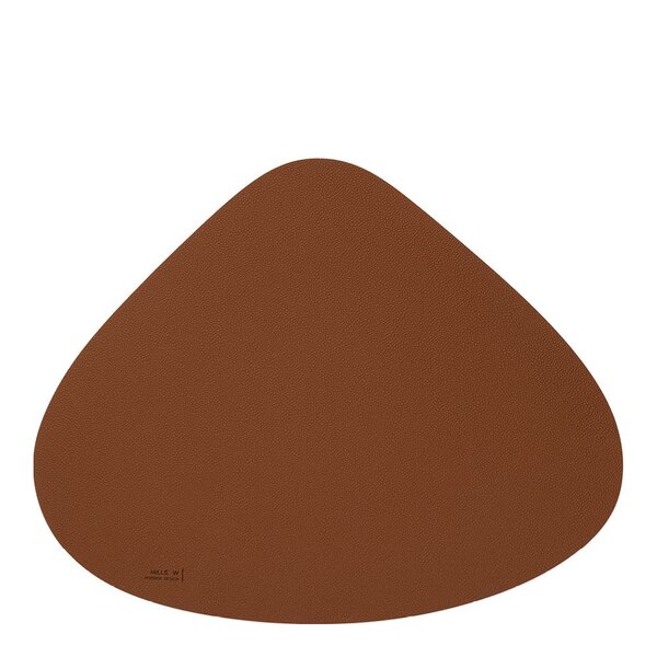 Sea Shell bordbrikke 47x37 cm brun