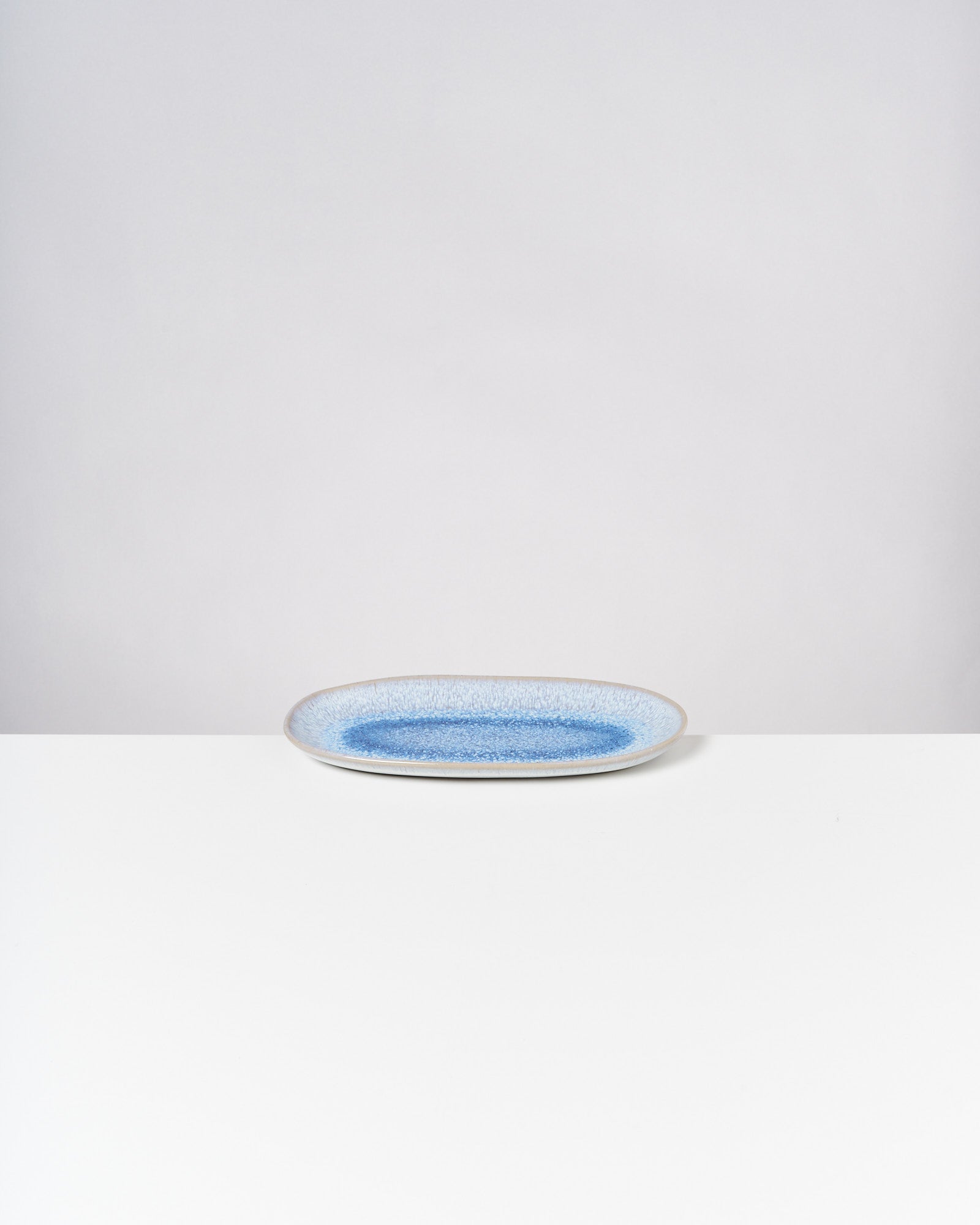 MELIDES - SERVING PLATTER M STONEBLUE