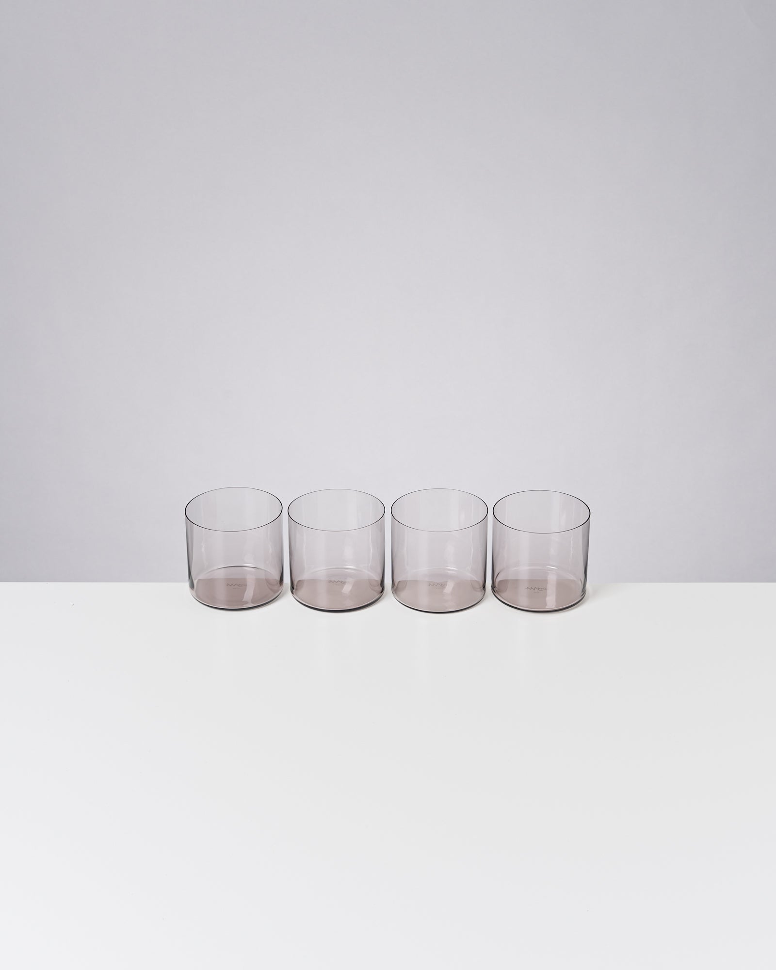 JOIA - SMALL GLASS GRAY SET OF 4