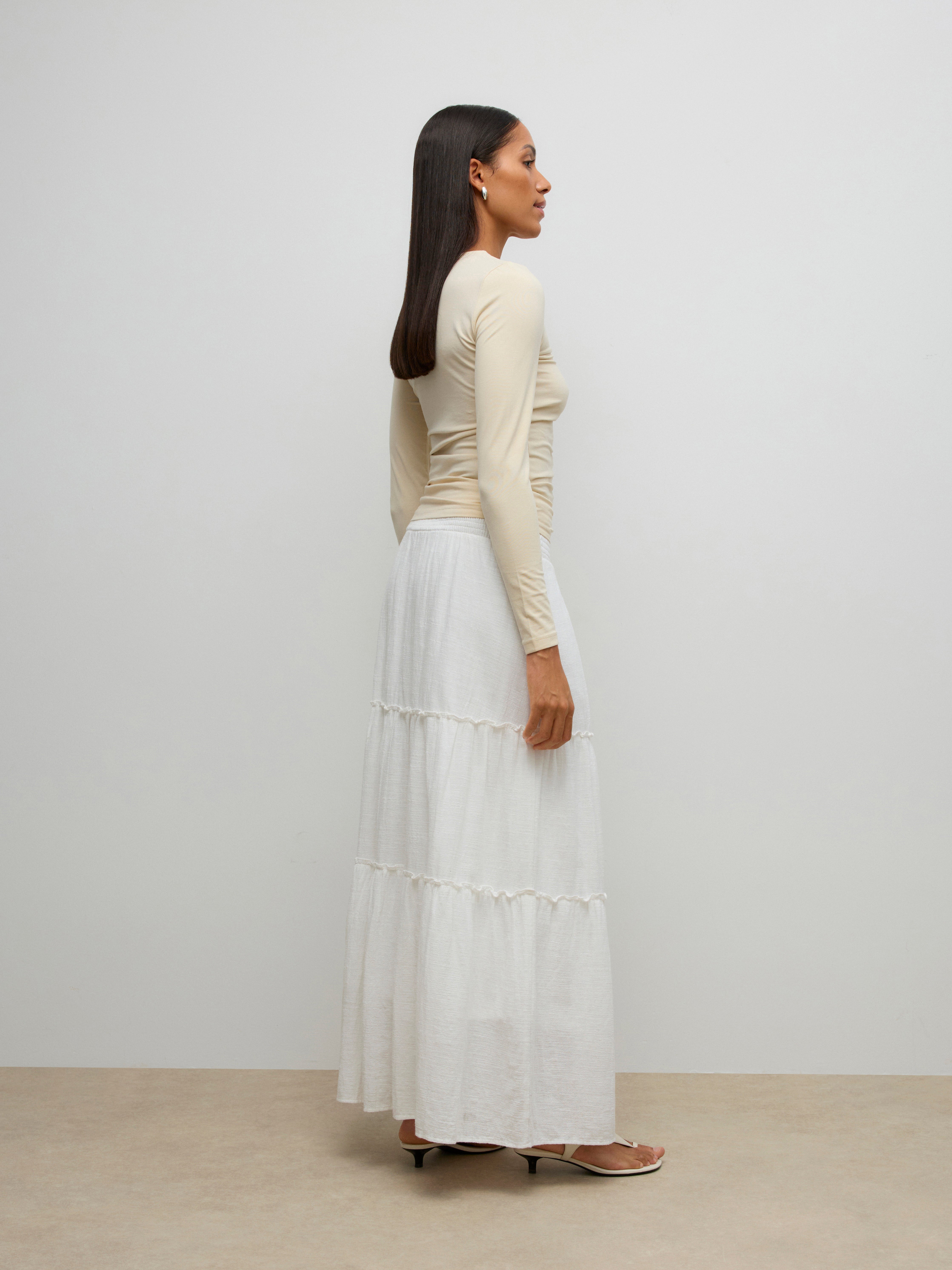 VERO MODA® AWKEELEY High waist Long skirt