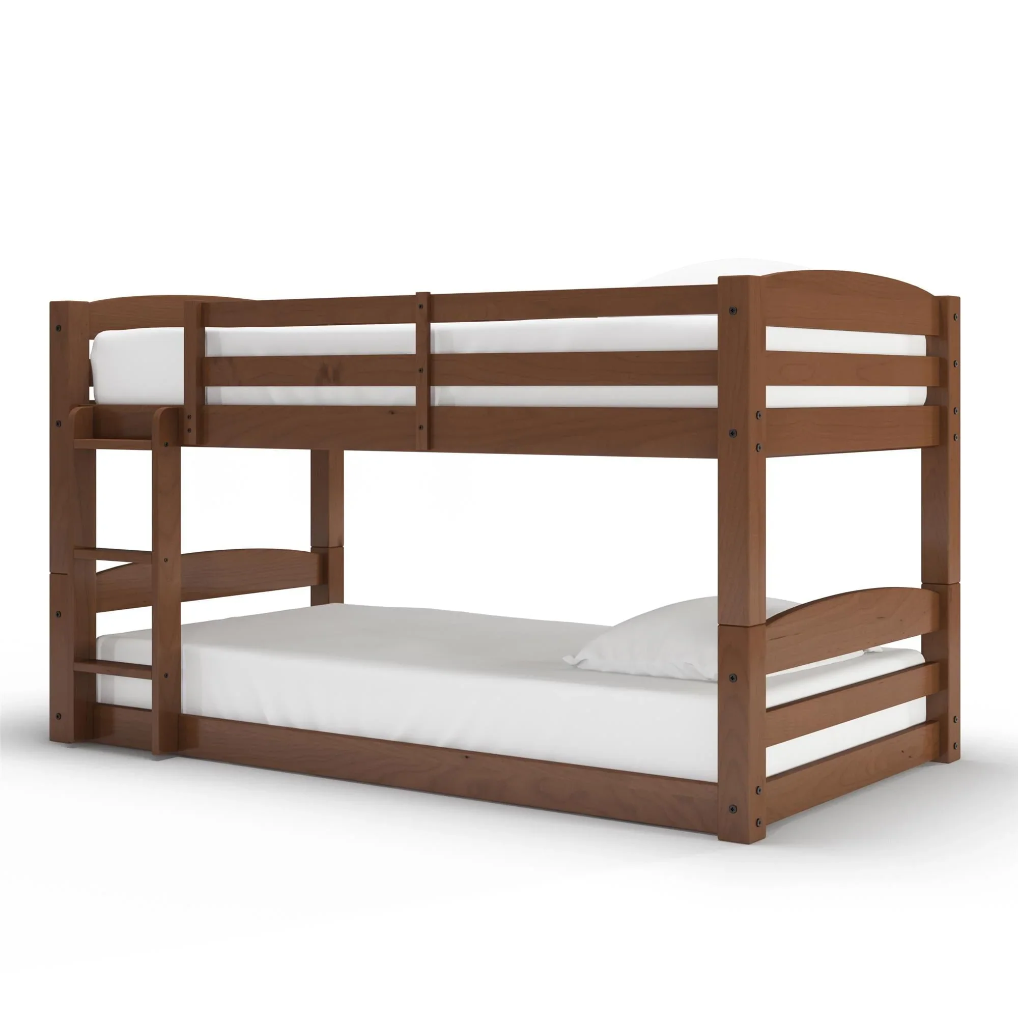 Better Homes and Gardens Tristan Twin Bunk Bed, Mocha