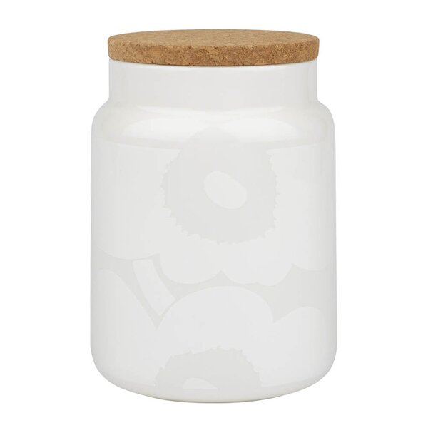 Oiva Unikko beholder 1,2 L hvit