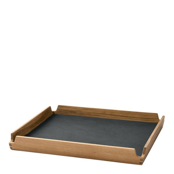 Airy teak brett small 30x30 cm nupo antrasitt