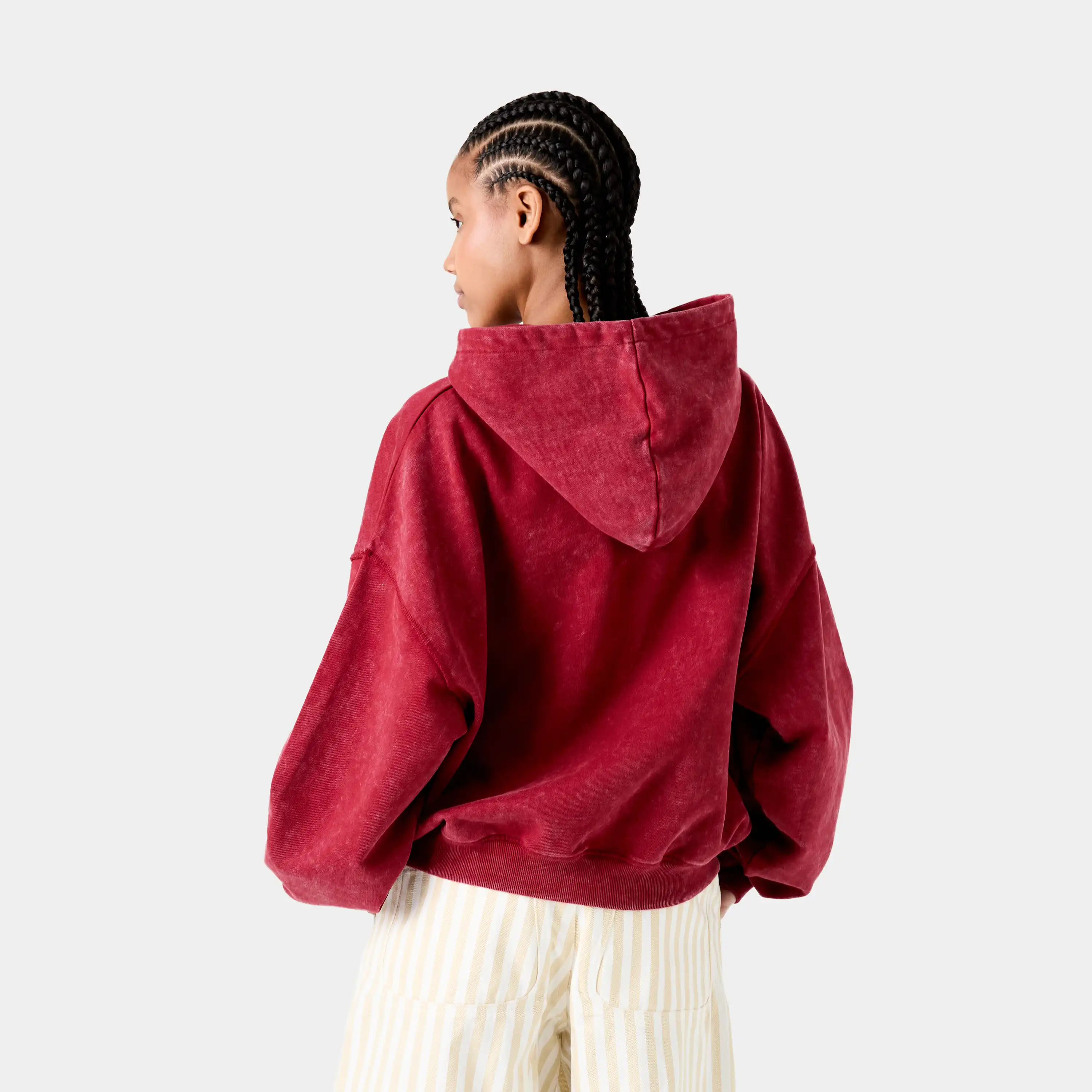Min Pomegranate Oversized Hoodie