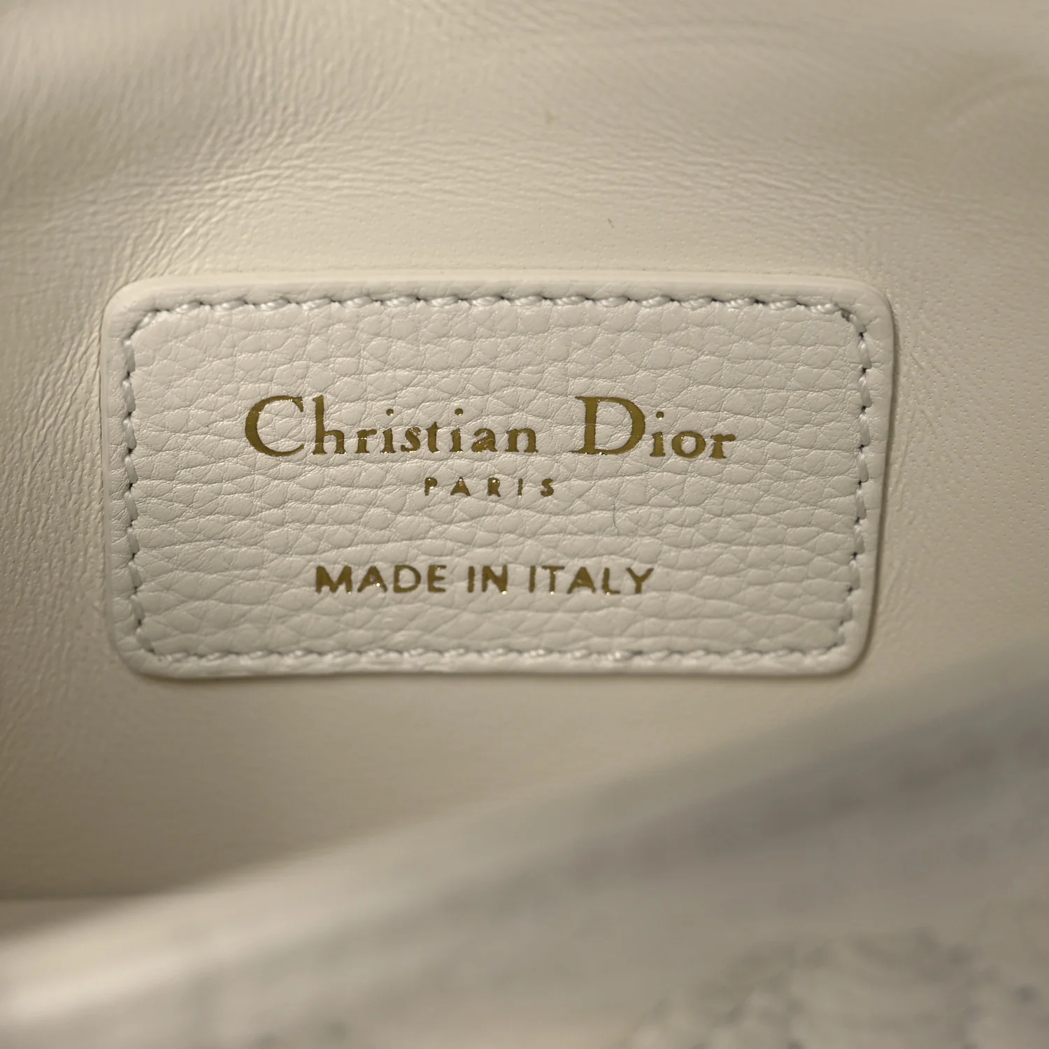 Calfskin Heart Cannage Dioramour Micro Bag Latte