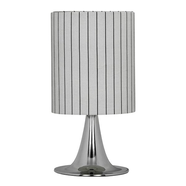 Bordlampe Tulip 50x26 cm sølv
