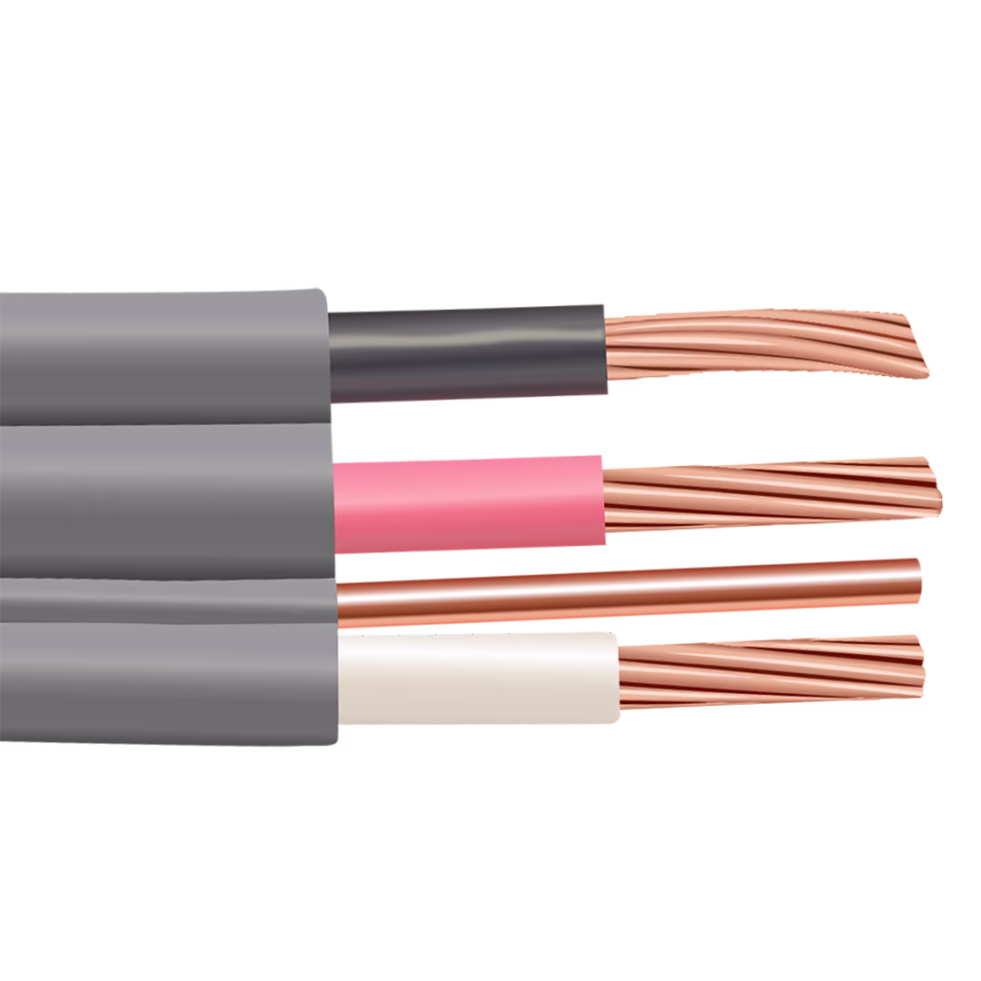 200' 8/3 UF-B Wire Copper Underground Feeder Cable With Ground Gray 600V