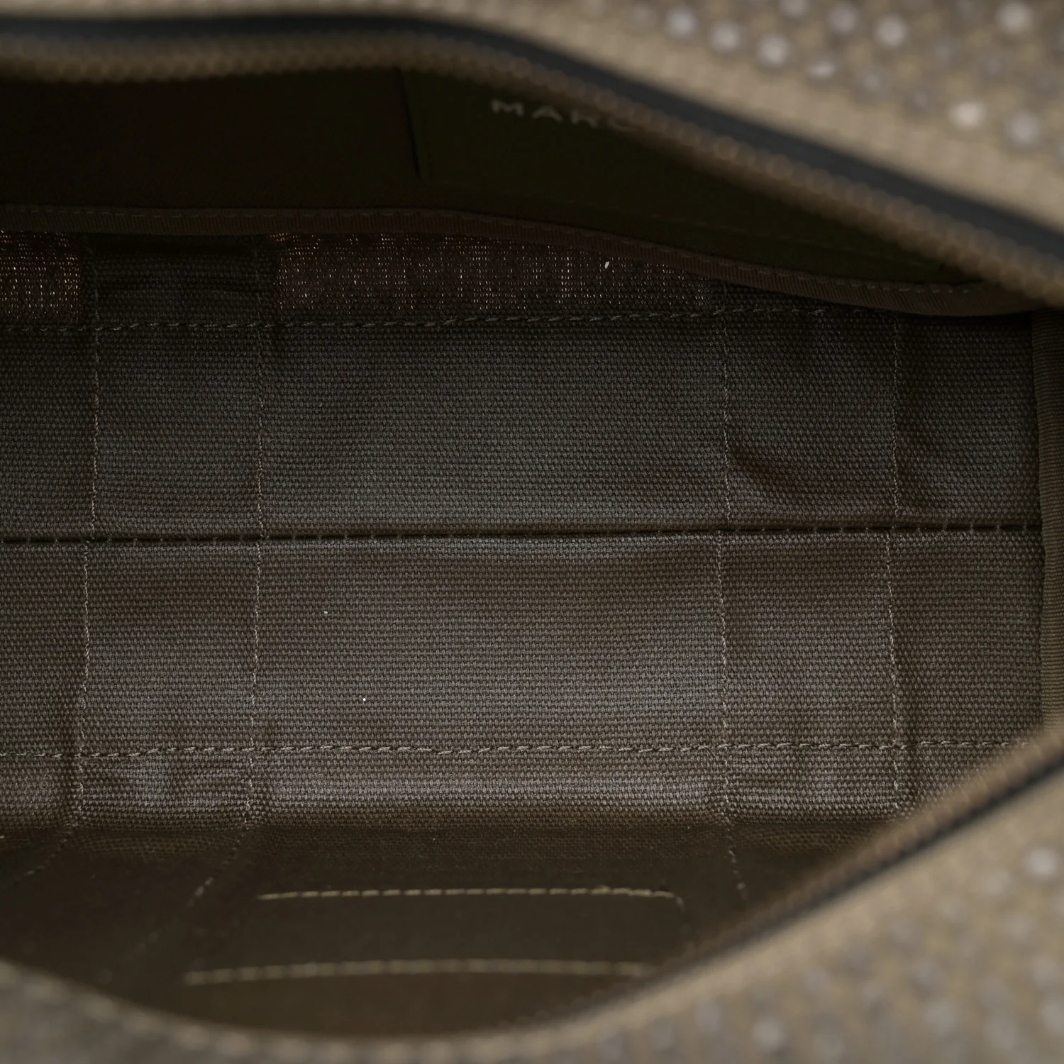 Crystal Canvas Small The Tote Bag Slate Green