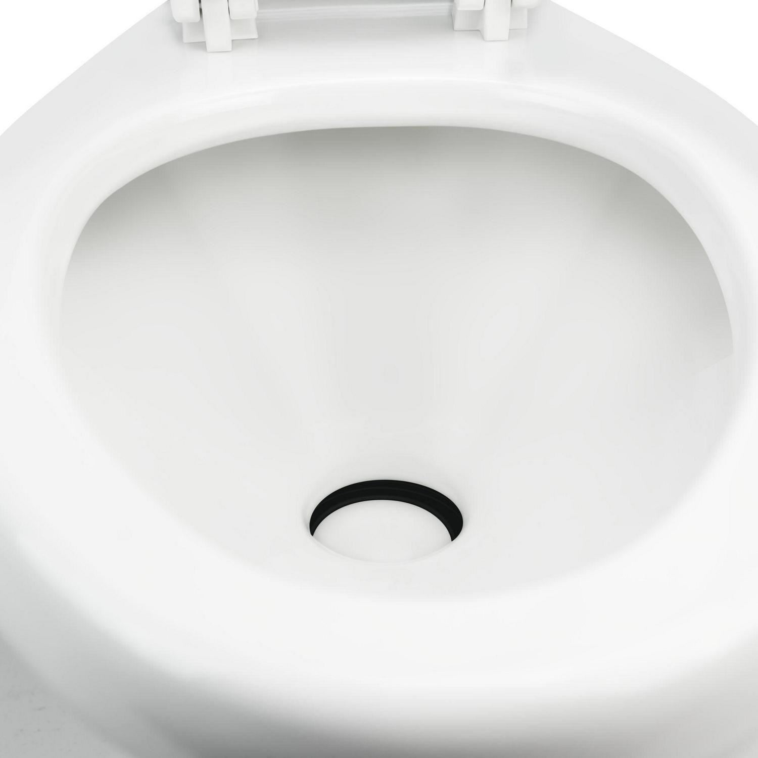 320 RV Toilet | White | 302320081 | Standard Height | Gravity Toilet | Elongated Ceramic Bowl | Flush with Foot Pedal | For RVs. Trailers. and Outdoor Campers - Image 3