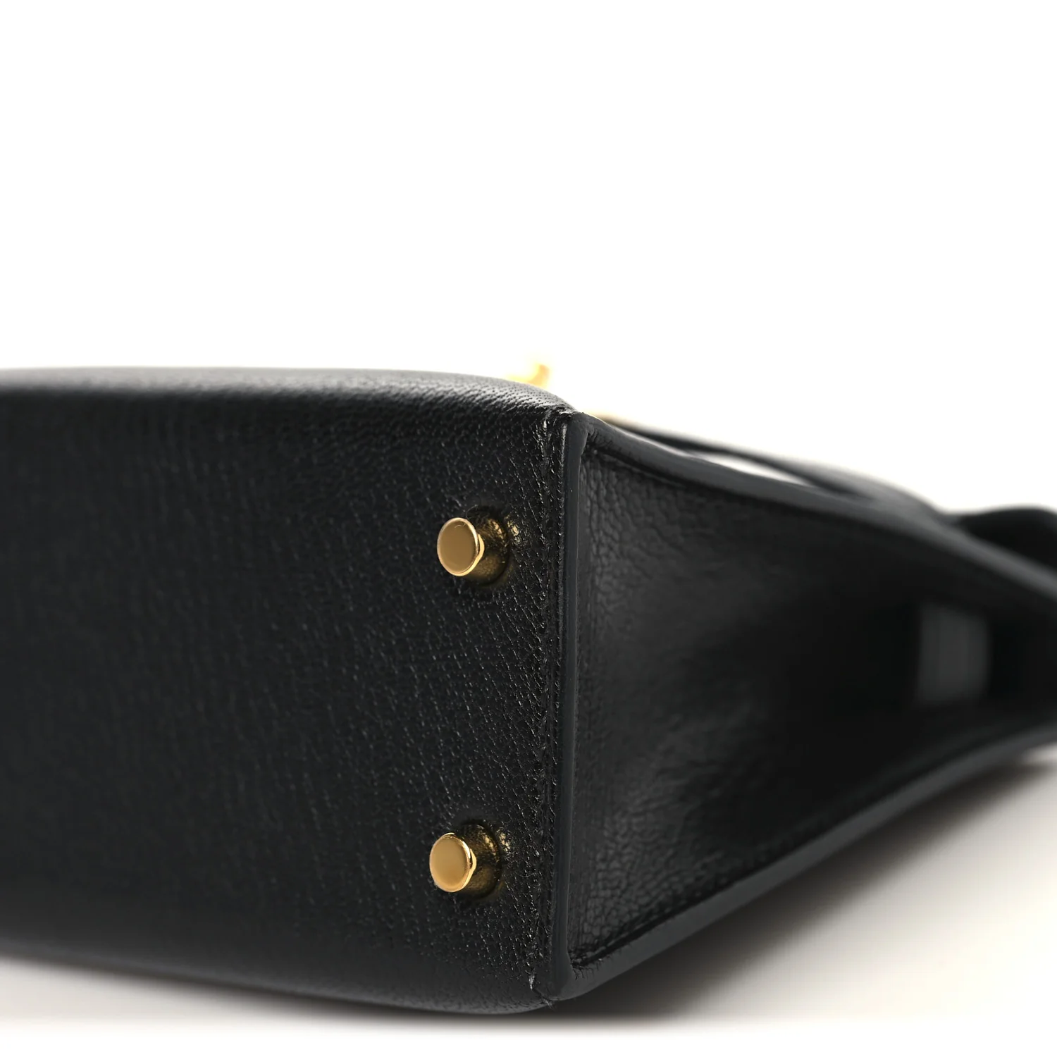Chevre Chamkila Mini Kelly Sellier 20 Black