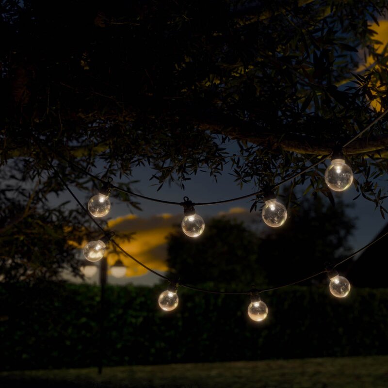 LED lyslenke ekstrasett liten 3 m klar