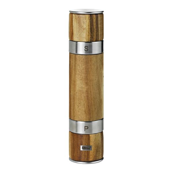 Duomill krydderkvern i tre H21 cm