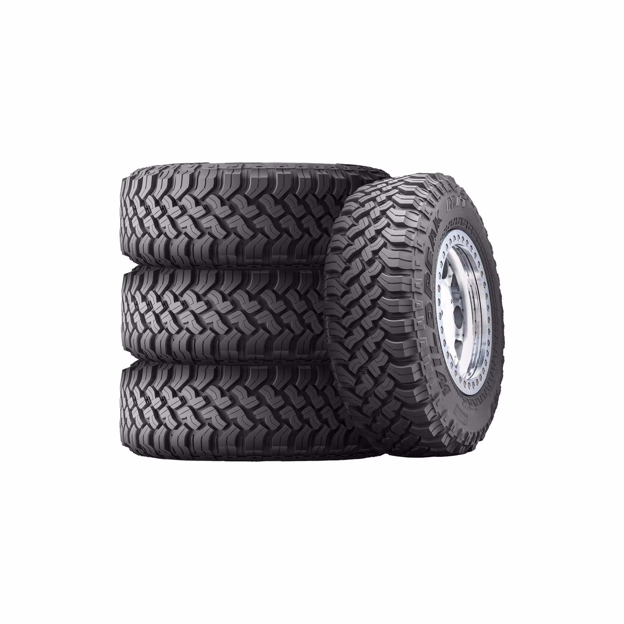 Set of 4 Wildpeak MT01 LT285/75R16 126/123Q E Tires