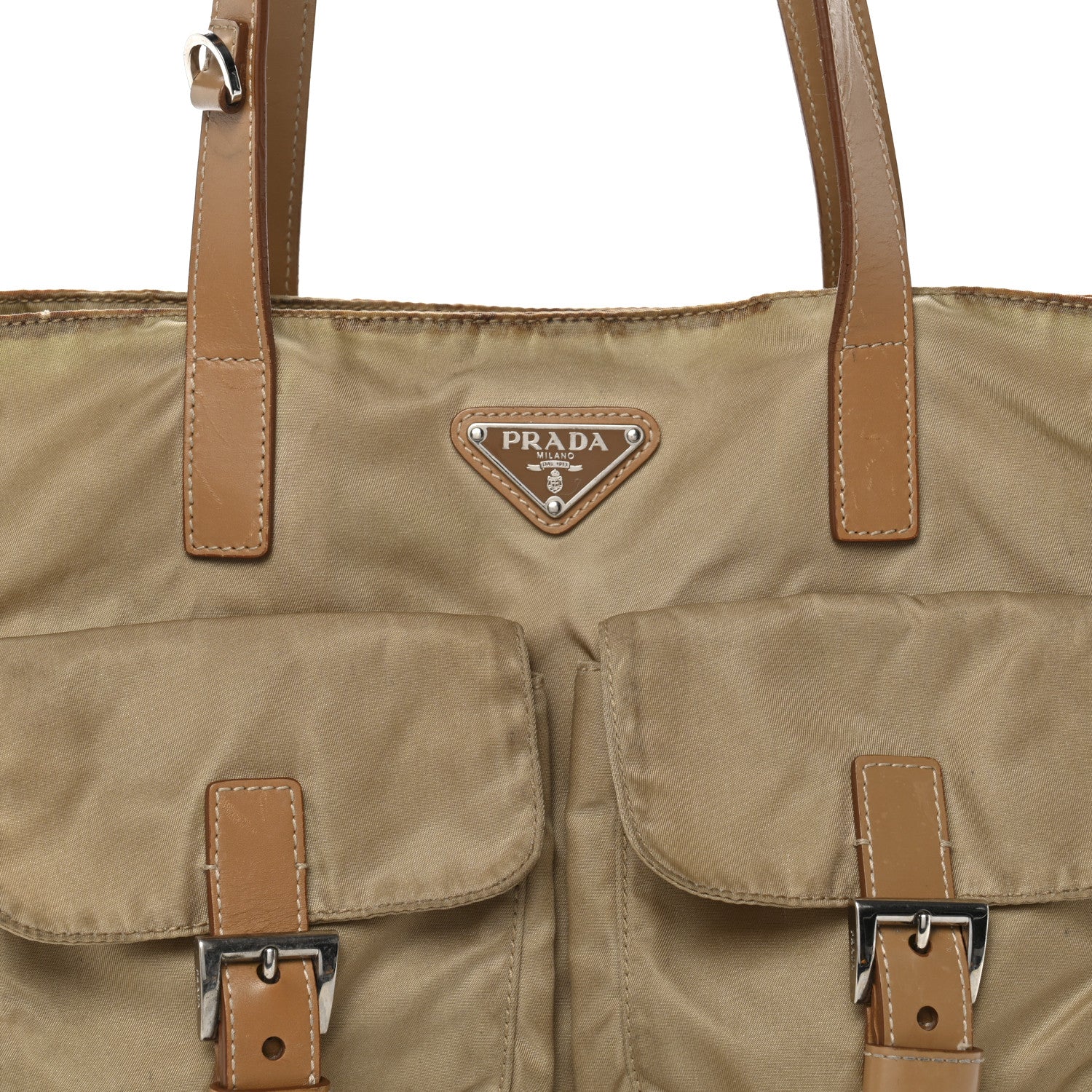 Nylon Vela Shopping Tote Sesamo