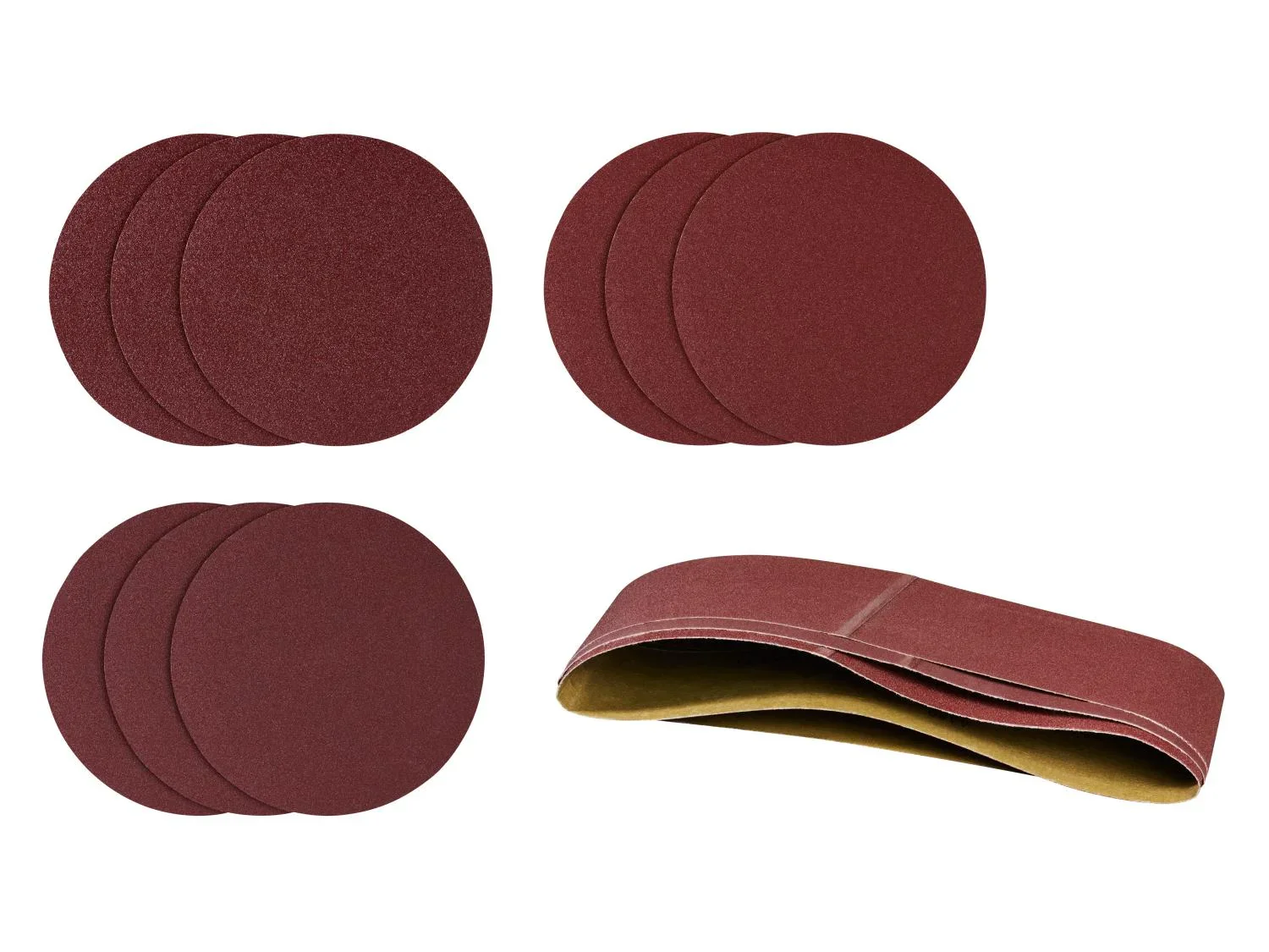 PARKSIDE Papier abrasif pour ponceuses  bande et  disques