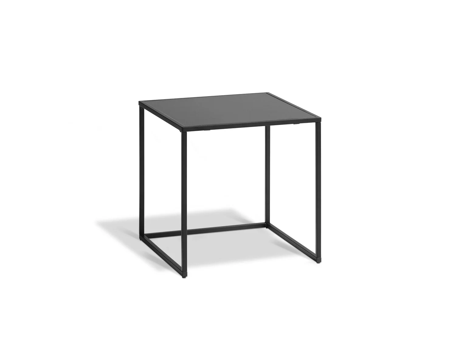 LIVARNO home Set de 2 tables d'appoint San Diego, noir