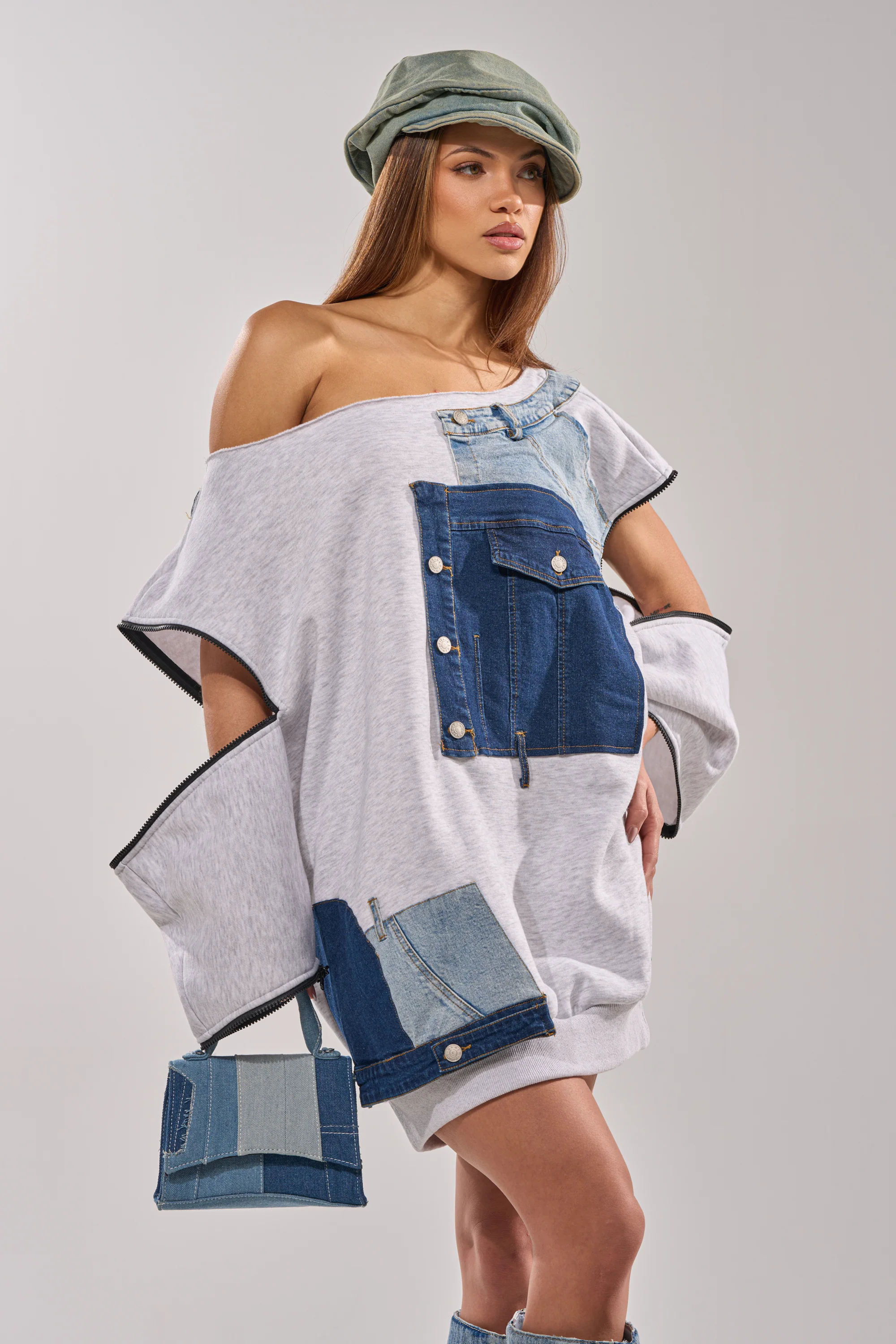ADIRA MINI SWEATER DRESS - Akira Store