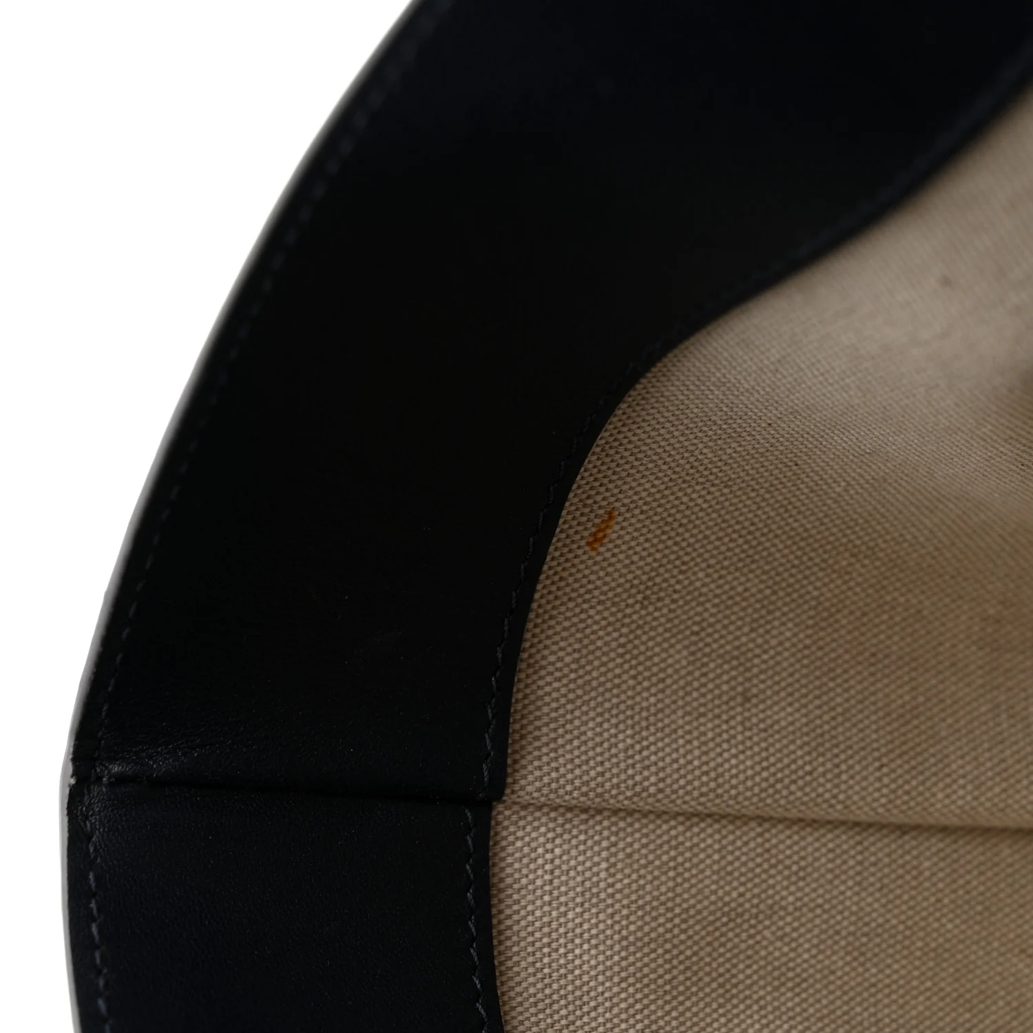 Canvas Embroidered Logo Tote Denim Milk