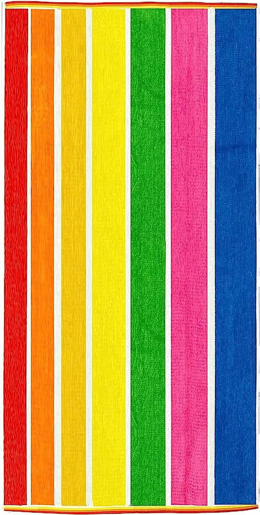 Ben Kaufman Sales 104850 30 x 60 in. Velour Graduated Stripe Towel, Multi Color - Pack of 24