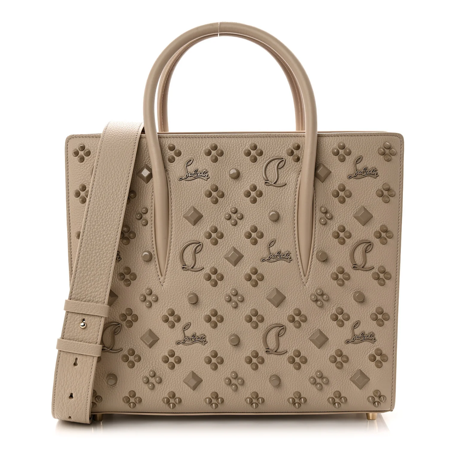 Calfskin Spikes Loubinthesky Medium Paloma Paloma
