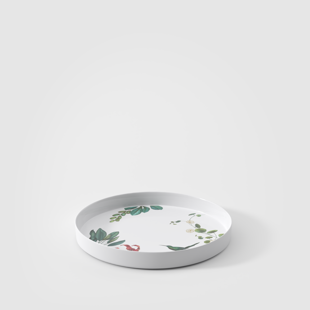Avarua Centerpiece bowl - Multi-colored, 44 oz, Premium Bone Porcelain
