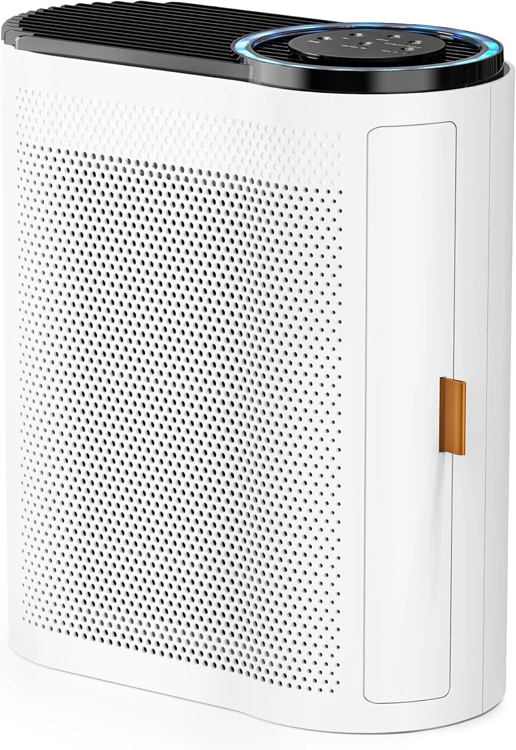 Purificateurs d'air AROEVE pour la maison, grandes pièces jusqu'à 1095 pi² (102 m²) avec capteurs de qualité de l'air, couche filtrante impressionnante et fonction automatique pour la maison et la chambre, MK04 - Blanc (disponible en Californie)