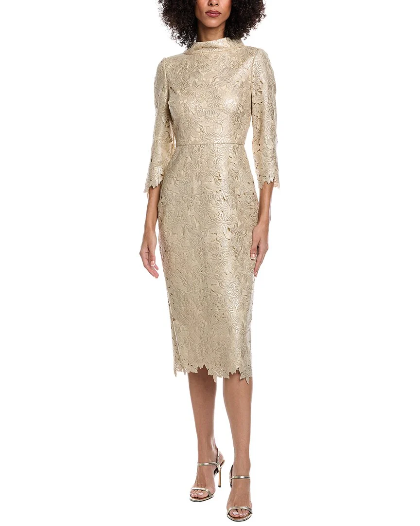 green emerald velvet dress 2003 Badgley Mischka Embroidered Wedding Gown main image 0