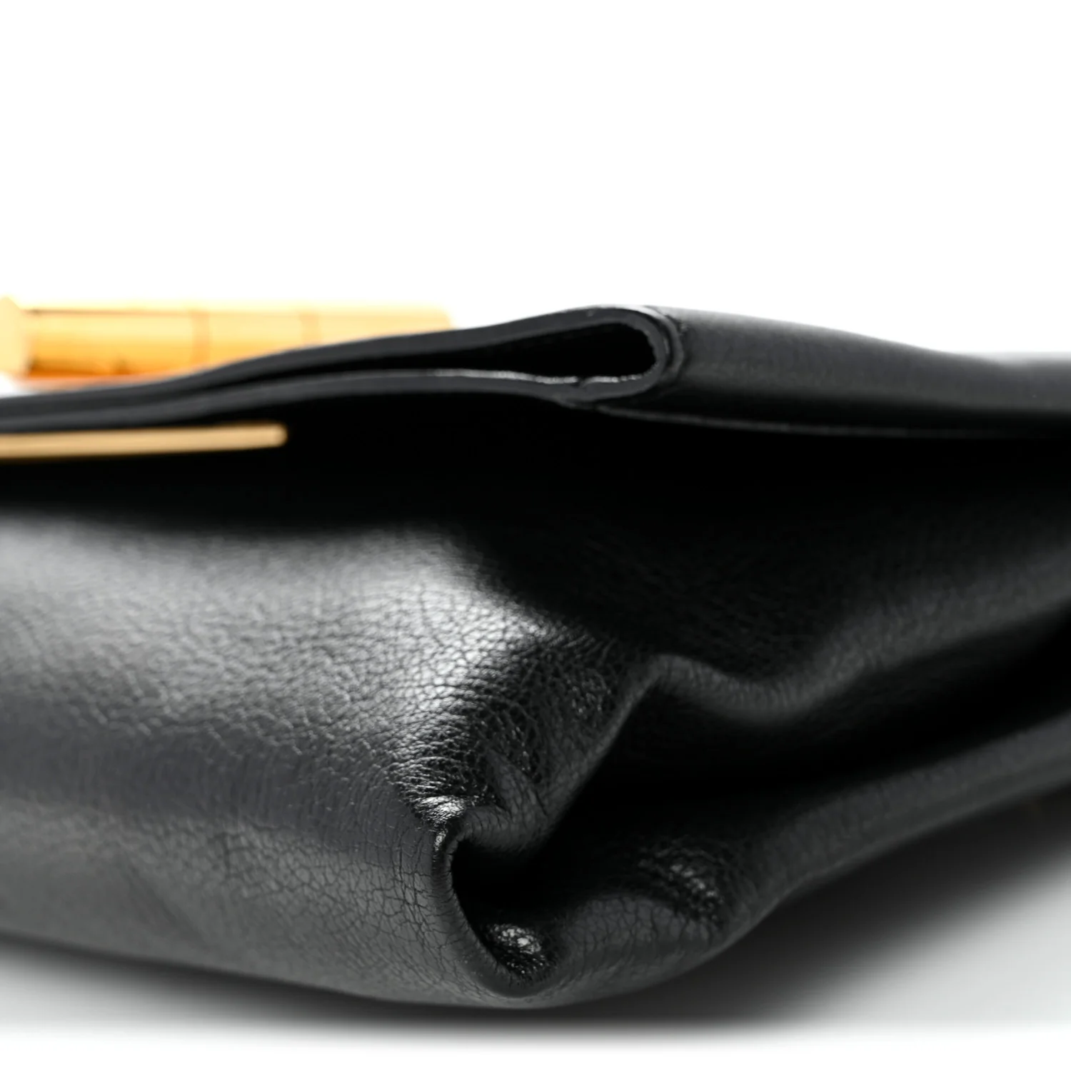 Calfskin Natalia Convertible Clutch Black