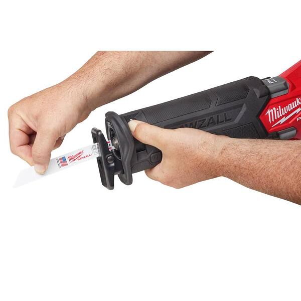 M18 FUEL 18V Lithium-Ion Brushless Cordless SAWZALL Reciprocating Saw Kit W/M18 FUEL Grinder - Image 9
