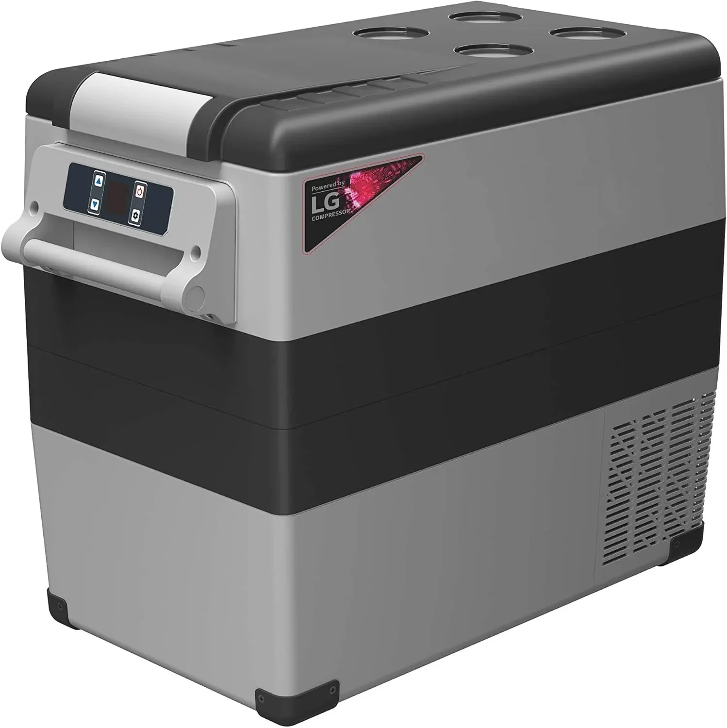 CF45 Portable Refrigerator 12 Volt Car Freezer 42 Quart Mini Fridge Freezer (-4°C~68°C) for Truck, RV, Vehicle, Travel, Outdoor -12/24V DC