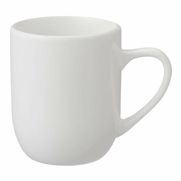 Mainstays Glazed Stoneware Mug - White - 12 oz