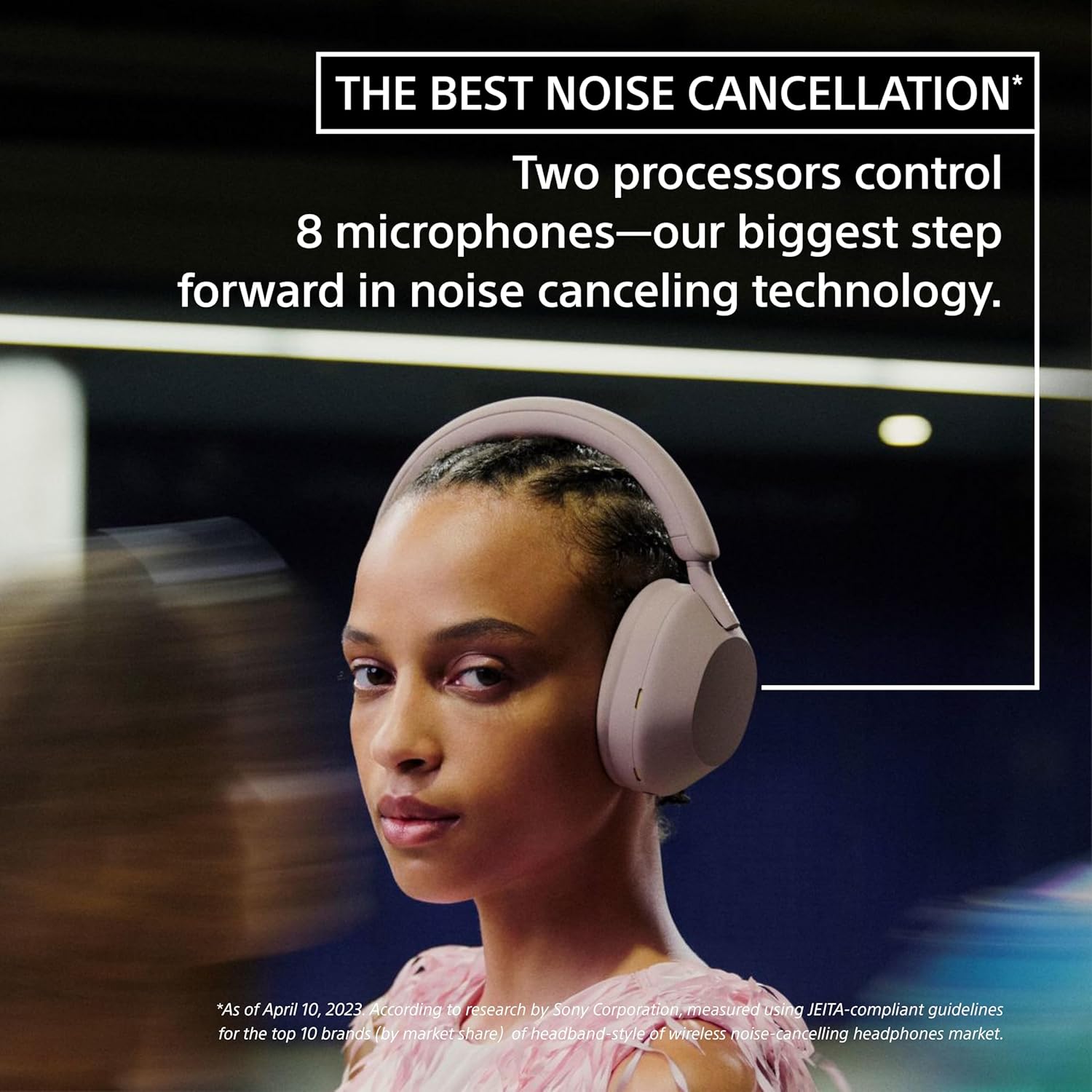 Sony WH-1000XM5 Premium Noise Canceling Headphones (Midnight Blue) with Free WF-C700N Truly Wireless Noise Canceling Earbuds (Black)