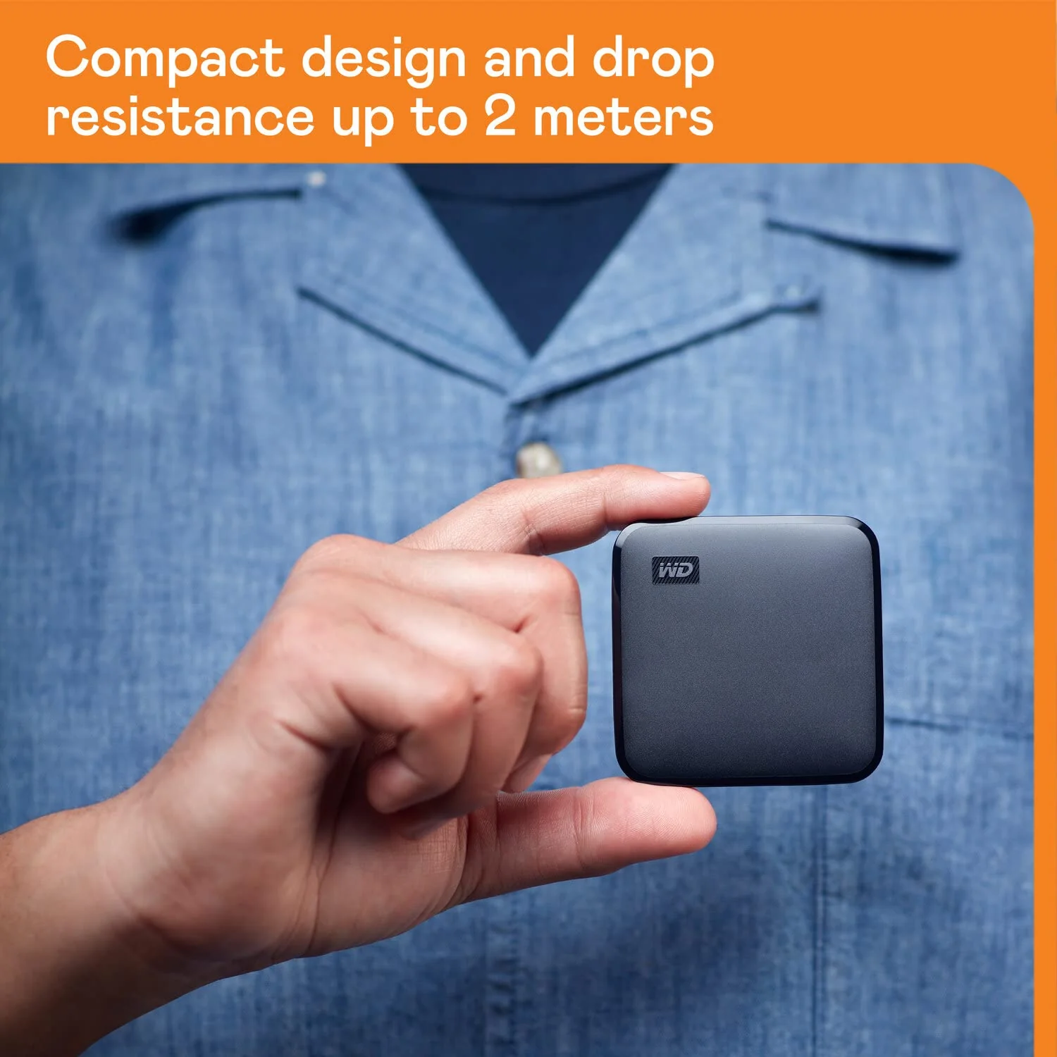 Western Digital 2TB Elements SE - Portable SSD. USB 3.0