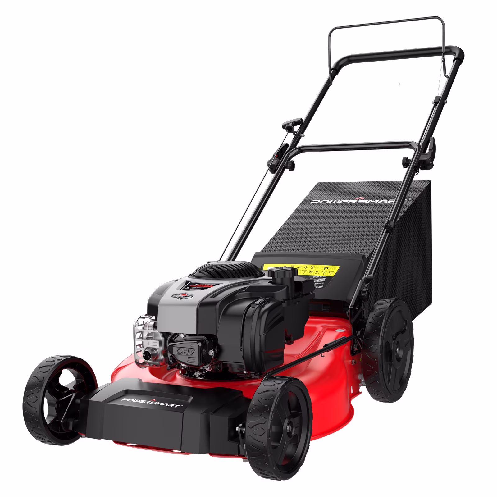 21-inch 140cc 4-Cycle BS Engine Gas Powered Push Walk-Behind Mower, 2-in-1 Bag