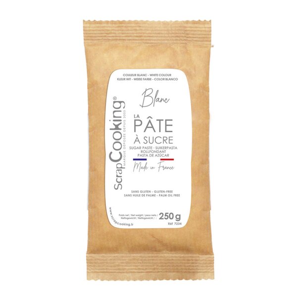 Fondant 250 g hvit
