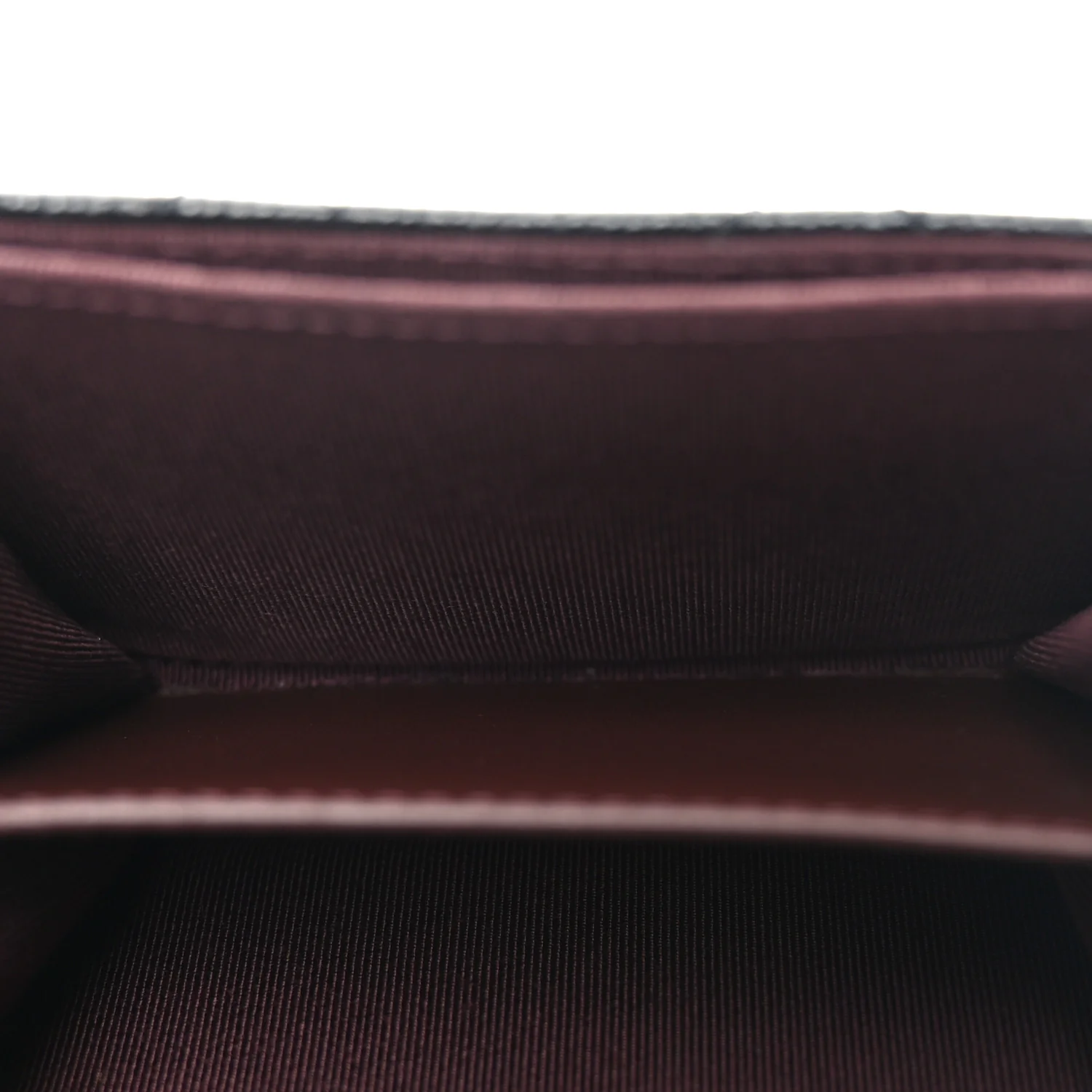 Caviar Quilted Flap Card Holder On Chain Black